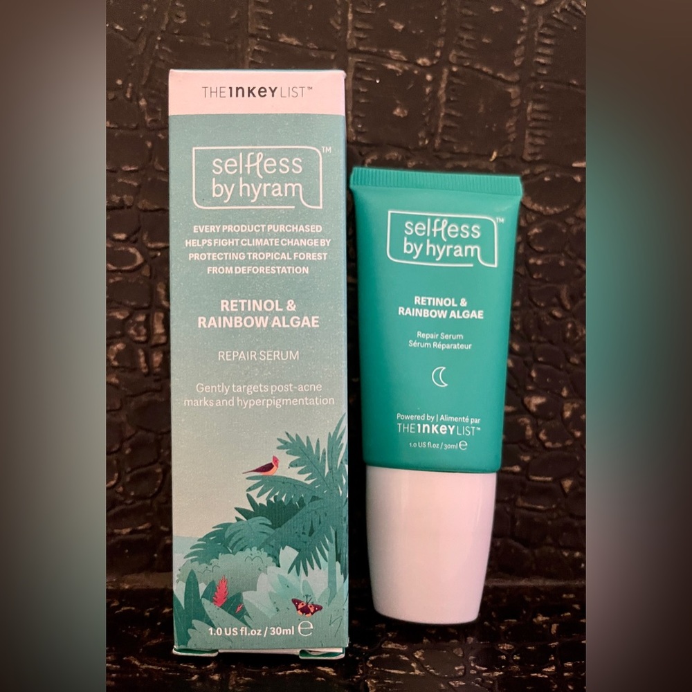 Selfless by Hyram Retinol & Rainbow Algae Repair Serum THE INKEY LIST 1oz NIB